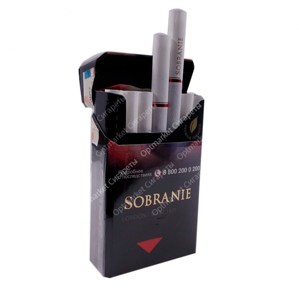 Сигареты Sobranie Black King Size Сигареты Sobranie Black King Size