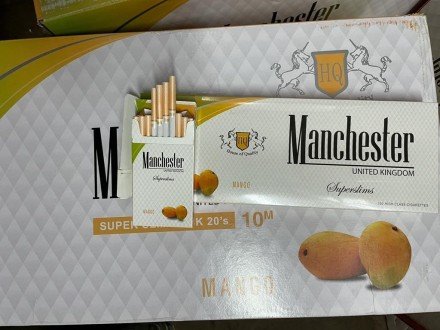 Сигареты Manchester Mango Superslims  