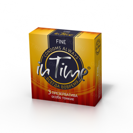 Презерватив In Time Fine особо тонкие N3 оптом 