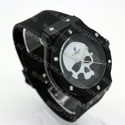 Часы Hublot Skull Bang кварцевые оптом 