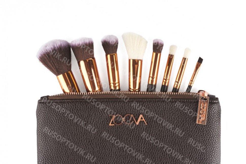 Профессиональный набор кистей ZOEVA Rose Golden Luxury Set Vol.1 8 шт. оптом Профессиональный набор кистей ZOEVA Rose Golden Luxury Set Vol.1 8 шт. оптом