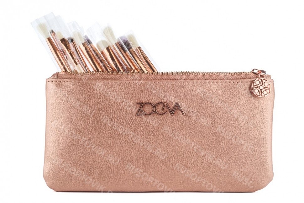 Профессиональный набор кистей ZOEVA Rose Golden Complete Eye Set Vol.2 12шт оптом Профессиональный набор кистей ZOEVA Rose Golden Complete Eye Set Vol.2 12шт оптом
