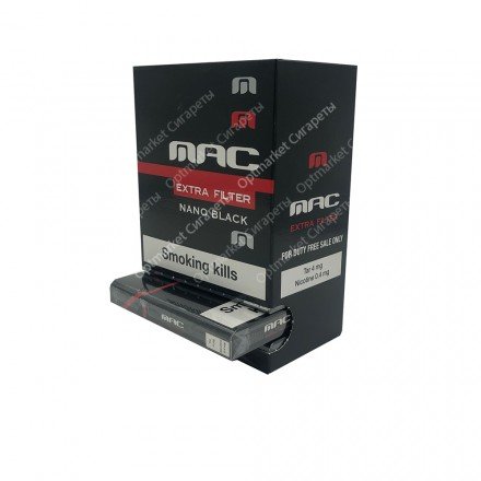 Сигареты MAC Nano Black Extra Filter оптом 
