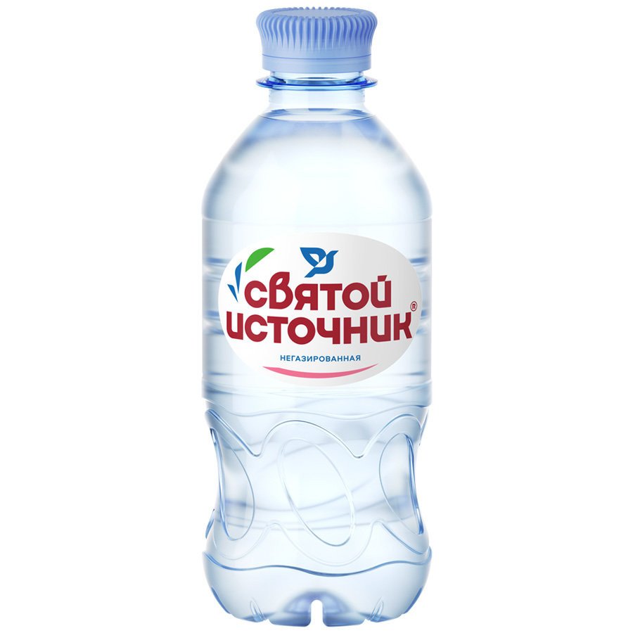 Вода Святой Источник питьевая негазированная 0,33 Л оптом 