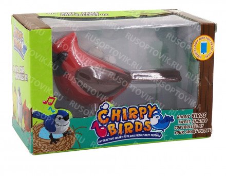 Интерактивная поющая птичка Сhippy Birds оптом 