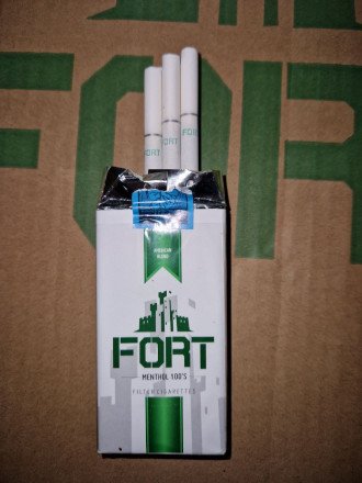Сигареты FORT King Size 100mm Mentol оптом 