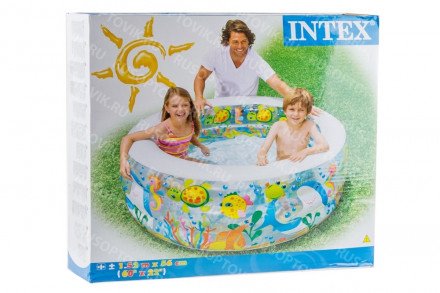 Надувной детский бассейн "Океан" 152х56см Intex оптом 