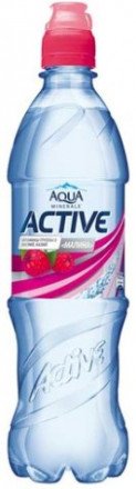 Вода Aqua Minerale Active Малина 0.6л оптом 
