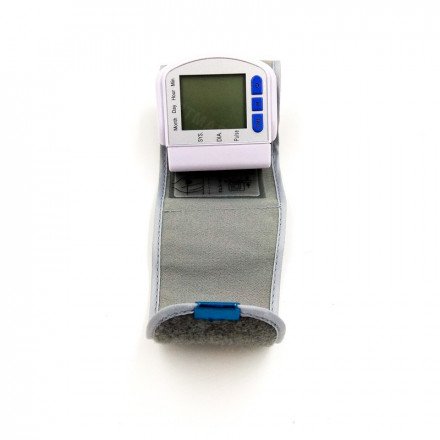 Цифровой тонометр на запястье Blood Pressure Monitor CK-102S оптом 
