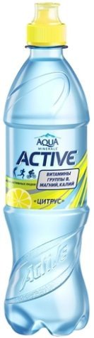 Вода Aqua Minerale Active Цитрус 0.6л оптом Вода Aqua Minerale Active Цитрус 0.6л оптом