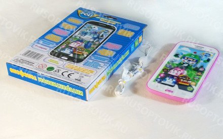Детский интерактивный телефон Robocar Poli оптом 