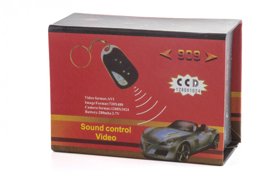 Брелок скрытая камера Sound Control Video 909 оптом 