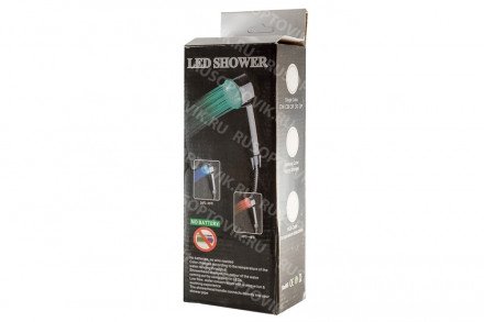 Цветная светодиодная насадка на душ Led Shower оптом 