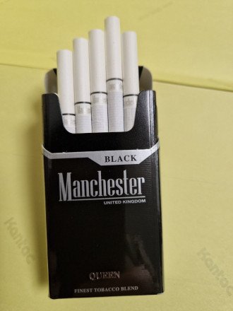 Сигареты Manchester Queen Black (компакт) оптом 