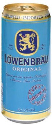 Пиво светлое Lowenbrau Оригинальное в банке 5,4% 0.5л оптом 