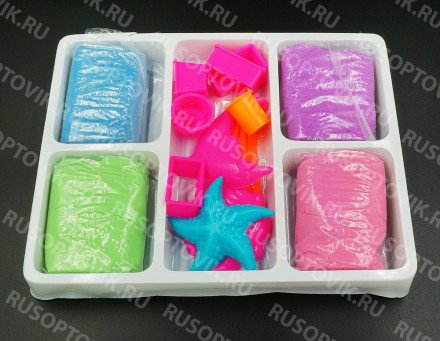 Кинетический живой песок Royal Play Sand KIt (1 кг) оптом 