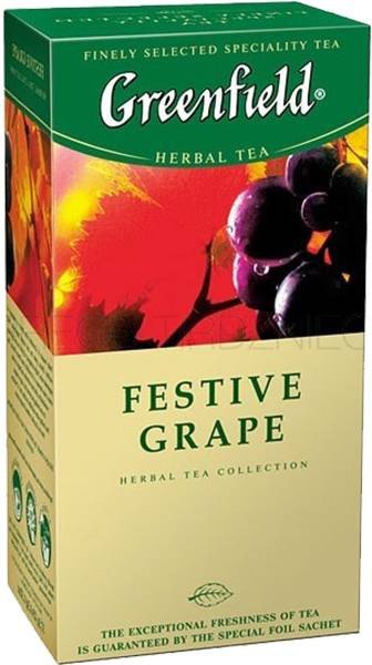 Травяной чай Greenfield Festive Grape 25 пак оптом Травяной чай Greenfield Festive Grape 25 пак оптом