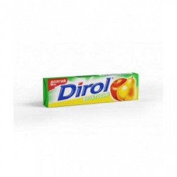 Жевательная резинка Dirol Bubble gum фруктовый оптом Жевательная резинка Dirol Bubble gum фруктовый оптом