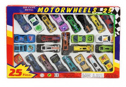 Игровой набор с машинками "Motor wheels 25" оптом 