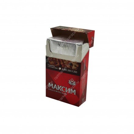 Сигареты МАКСИМ Красный АКЦИЗ  
