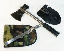 Набор туриста Adrenalin "Camp Set" (лопата, топор, нож, пила) оптом