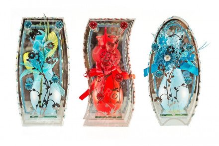 Ваза Glass Vase средняя оптом 