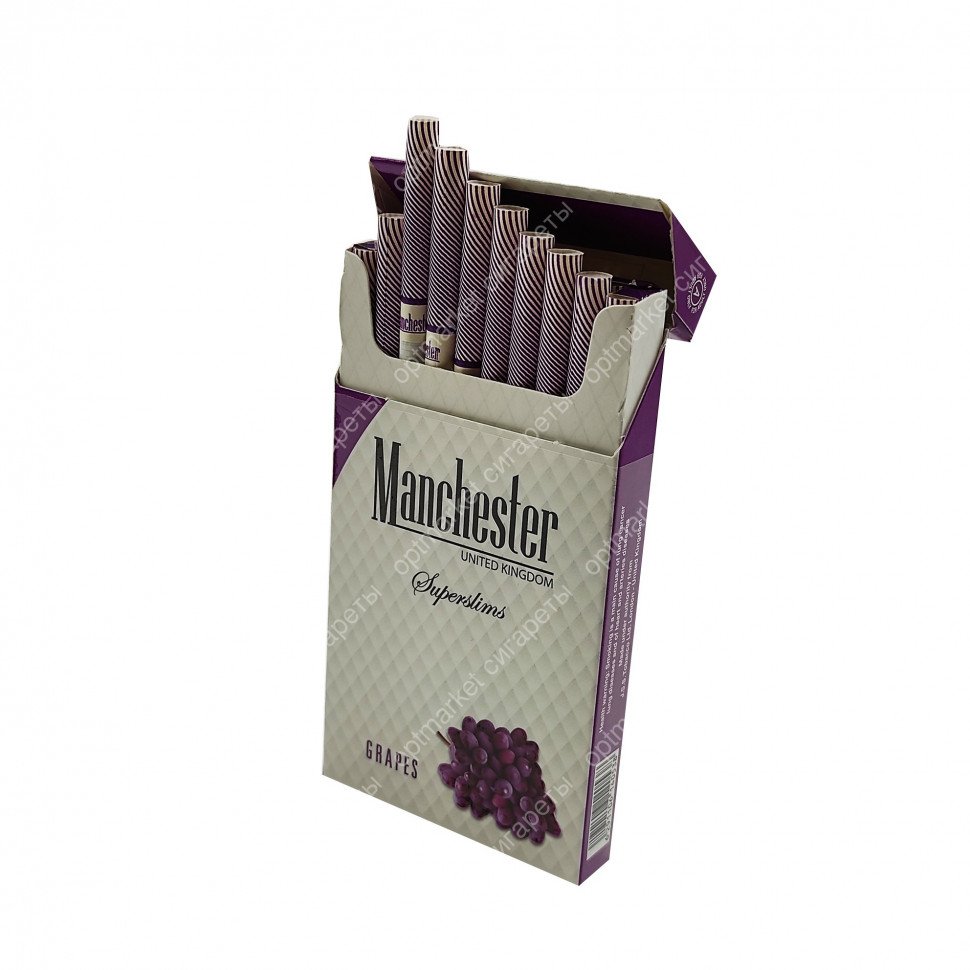 Сигареты Manchester Grapes Superslims 