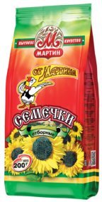 Семечки от Мартина Отборные Premium 200г оптом 