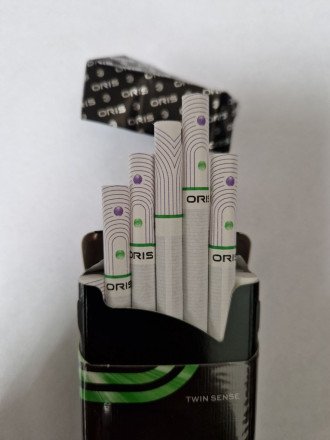 Сигареты Oris King size Blueberry 2 кнопки 