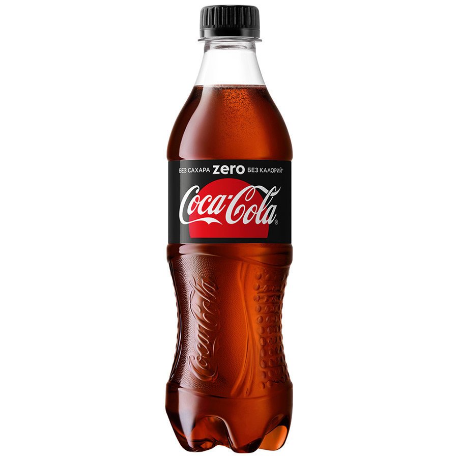 Газированный напиток Coca-Cola Zero 0,5 л оптом Газированный напиток Coca-Cola Zero 0,5 л оптом