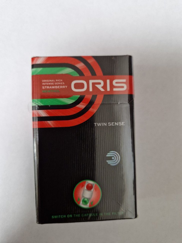Сигареты Oris King size Strawberry 2 кнопки Сигареты Oris King size Strawberry 2 кнопки