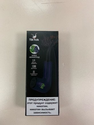 Электронная сигарета Tik Tok 1200 затяжек в асс. 