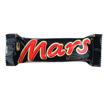 Шоколадный батончик Mars 50г оптом 