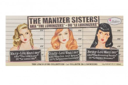 Палетка люминайзеров theBalm The Manizer Sisters оптом 