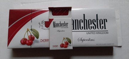 Сигареты Manchester Cherry Superslims  