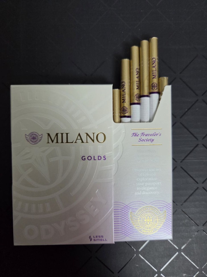 Сигареты Milano Golds Сигареты Milano Golds