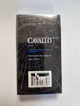 Сигареты Cavallo Play Blue (кнопка)  