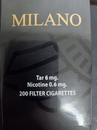Сигареты Milano Blacks 