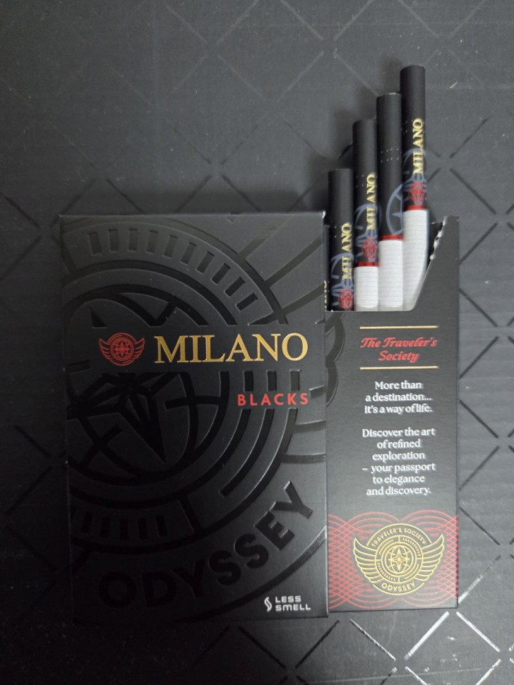 Сигареты Milano Blacks 