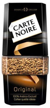 Кофе растворимый Carte Noire в стеклянной банке 190 г оптом 
