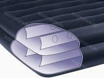 Надувная кровать Pillow Rest Raised Bed 102х203х47см с подголовником, встроенный насос 220V оптом