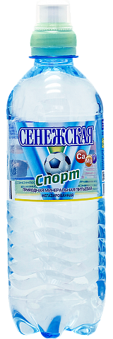 Вода минеральная Сенежская Спорт негазированная 0,5 л оптом 