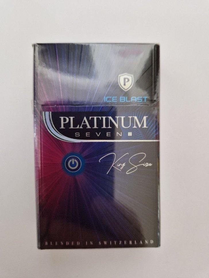 Сигареты Platinum Ice Blast King Size (кнопка) оптом Сигареты Platinum Ice Blast King Size (кнопка) оптом