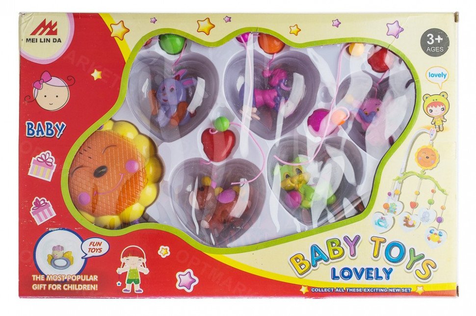Музыкальный мобиль Baby Toys Lovely оптом Музыкальный мобиль Baby Toys Lovely оптом