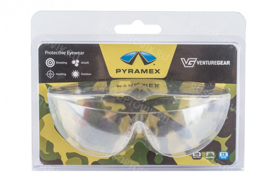 Защитные очки Venture Gear Provoq S7280S зеркально-серые (Pyramex) оптом Защитные очки Venture Gear Provoq S7280S зеркально-серые (Pyramex) оптом